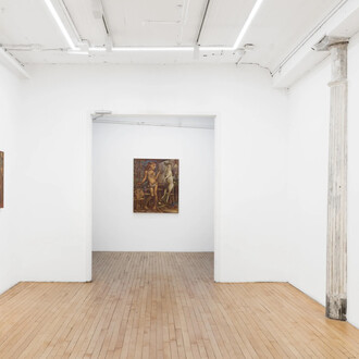 Fischer Mustin, Yuppie, exhibition view. Courtesy of GRIMM