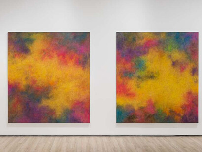 Jean-Baptiste Bernadet, Vetiver (Shanghai), exhibition view. Courtesy of Almine Rech 