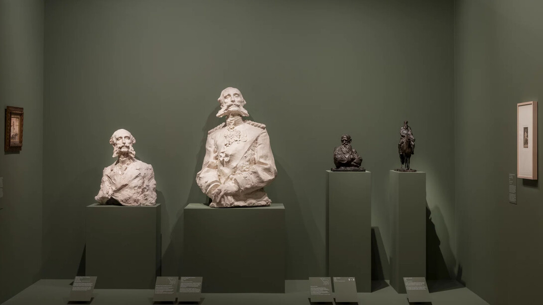 Paul Troubetzkoy, Escultor (1866 -1938), vista de exposición. Con la autorización del Museo de Orsay