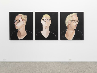 Jordan Dymke, Who am I? Exhibition view. Courtesy of Gertrude Glasshouse 