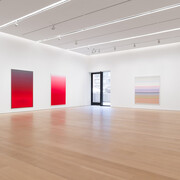 Wang Guangle, Duo color, exhibition view. Courtesy of Pace Gallery