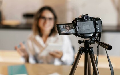 Gravação de vídeo sobre livro para redes sociais. As mídias digitais, atualmente, oferecem oportunidades excepcionais para encontros e formação de comunidades segmentadas por interesses comuns, que se organizam, promovem oportunidades de leitura, compartilhamento de experiências e de conteúdos dessas leituras. Este novo paradigma constitui um novo ecossistema de leitura que traz oportunidades interessantes para novas formas de entender e conceber a leitura e o leitor