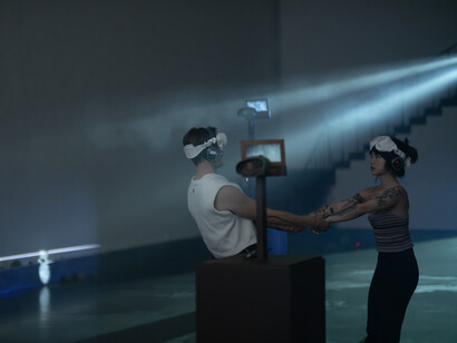 Lundahl & Seitl, River biographies - Embodiment session, Liljevalchs Konsthall, 2025. Courtesy of Lundahl Seitl. Photo by Joakim Olsson