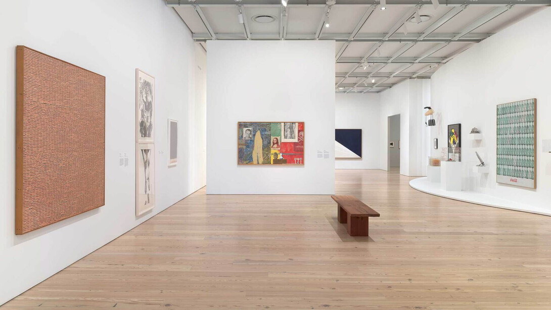 “Sin título” (America), vista de exhibición. Cortesía del Whitney Museum of American Art