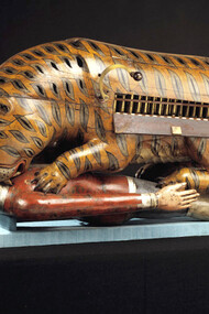 India museum - Tipu's tiger with organ