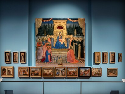 Beato Angelico, "Pala di San Marco", 1438-1442, tempera e oro su tavola © Su concessione del Ministero della Cultura - Opificio delle Pietre Dure, foto Ela Bialkowska, OKNO Studio  