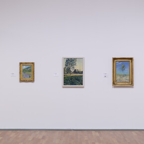 Ferdinand Hodler und Filippo Franzoni. Eine kiinstlerfreundschaft, ausstellungsansicht. Mit freundlicher genehmigung von MASI Lugano