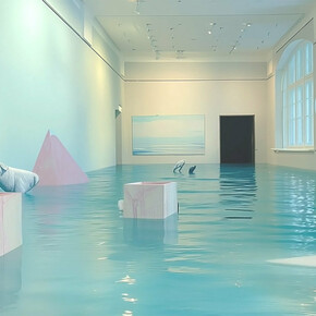 Henna-Riikka Halonen, Buoyant force (video still). Courtesy of Turku Art Museum