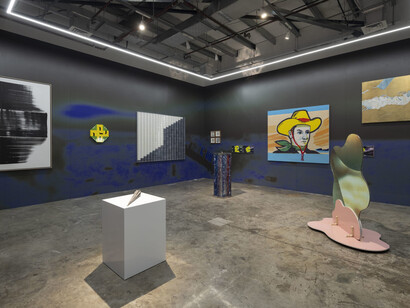 Various artists, The only way out is through: the twentieth line, exhibition view. Courtesy of The Third Line