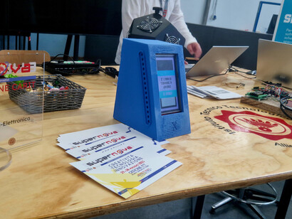 Il progetto Ally alla Maker Faire, edizione passata, vista della mostra. Per gentile concessione di Maker Faire