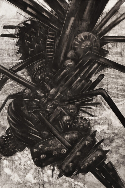 Maryanto, Gergasi, 2025. Courtesy of Yeo Workshop 