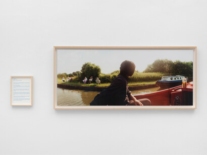 Shimabuku, Self-portrait, exhibition view. Courtesy of Galerie Barbara Wien