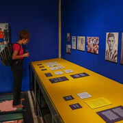 ¡Cancha brava! Fútbol sudamericano en disputa, vista de exhibición. Cortesía del Museu do Futebol