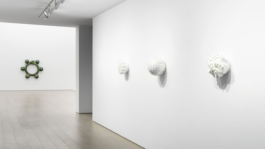 Monira Al Qadiri, Cosmic machine, exhibition view. Courtesy of Perrotin Gallery
