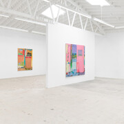 Fabian Treiber, I take the whole damn place with me, exhibition view. Courtesy of Anat Ebgi 