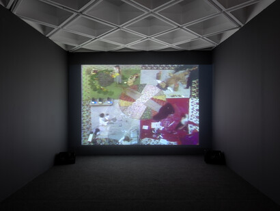 Tina Girouard, Sign-in, exhibition view. Courtesy of Museo Tamayo