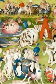Hieronymus Bosch. The Garden of Earthly Delights (Central panel), 1490. Oil on oak
