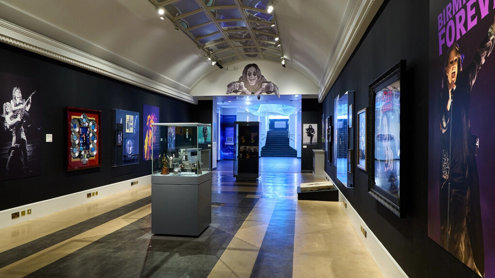 Ozzy Osbourne (1948-2025). Working class hero, exhibition view. Courtesy of Birmingham Museums