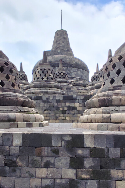 No evidence of slave labor has been found in connection with Borobudur’s construction