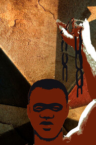 Represetanação da luta contra a escravidão nos EUA.  É muito importante que ganhemos essa eleição e nos juntemos ao Papa Francisco, ao Presidente Lula (Luis Inácio Lula da Silva) e ao povo brasileiro para proteger o meio ambiente, bem como as pessoas mais jovens e vulneráveis do mundo