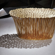 Georges Mohasseb, Marguerite des sables, 2014, Brass, Edition of 9, 73 x 38 x 38cm, Courtesy of SMOGallery, Lebanon