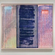 Pat Steir, Exhibition view. Courtesy of Pace Prints