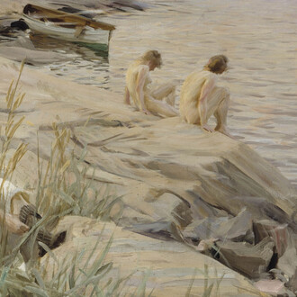 Anders Zorn, Im freien, 1890. Mit freundlicher genehmigung der Hamburger Kunsthalle
