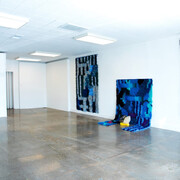 Sarah Zapata, Blue in the hands of prospect, exhibition view. Courtesy of Various Small Fires