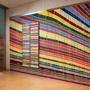 Markus Linnenbrink, Whatwethinkasinsignificantprovidesthepurestairwebreathe, vista de exhibición. Cortesía de Es Baluard Museu d'Art Contemporani de Palma