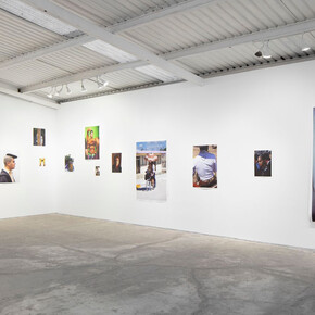 Dorian Ulises López Macías, Mexicano, exhibition view. Courtesy of OMR Gallery