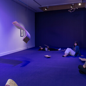 Santiago Díaz Escamilla, Nunca fue solo aquí (era, ya en otra parte), exhibition view. Courtesy of Casas Riegner