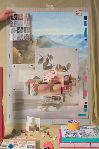 Teresa Giannico, A photo of a fruit bowl, 2025. Per gentile concessione della Galleria Viasaterna