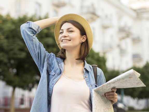 The transformative power of travel - Her Smile Says It All Travel Isnt An Escape Its A Return To The Best Version Of Herself 