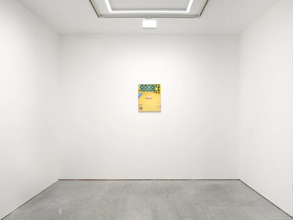 Matthias Weischer, Off target, exhibition view. Courtesy of GRIMM 