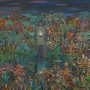 Alok Bal, The egg, 2020. Courtesy of Sakshi Gallery