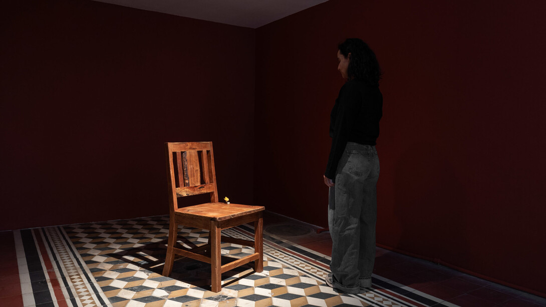 Miguel Fernández de Castro, La espera, vista de exhibición. Cortesía de Travesía Cuatro