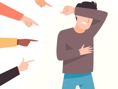 Illustrazione del concetto di colpa e vergogna: “Se il rispetto attivo è così efficace come mai è così poco diffuso? Persino il rispetto passivo sembra venir meno”