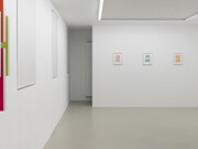 Rana Begum, Infinite ground, exhibition view. Courtesy of Galerie Christian Lethert