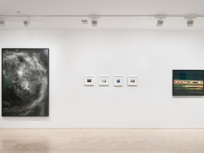 Trevor Paglen, The horizon waved, and nothing was certain: 2006-2026, exhibition view. Courtesy of Jessica Silverman Gallery