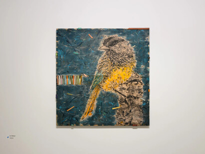 Lam Tung Pang, Everyone's journey toward faith is different, exhibition view. Courtesy of gdm Taipei