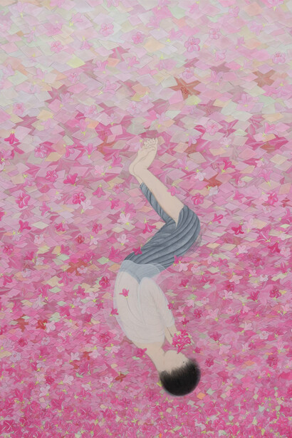 Tomoko Kashiki, Azalea, 2024. Courtesy of Ota Fine Arts 