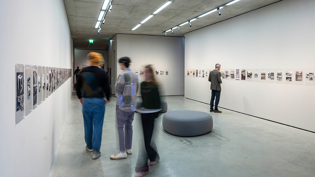 Various artists, Visual echoes, exhibition view. Courtesy of Museum der Moderne