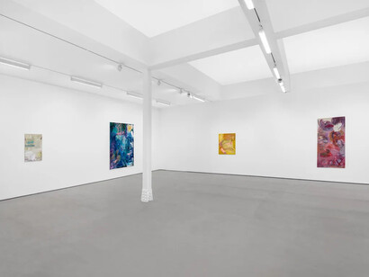Victoria Morton, Oxygenic, exhibition view. Courtesy of Sadie Coles HQ