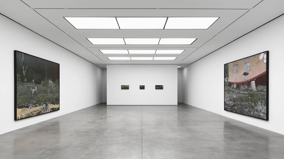 Cinga Samson, Ukuphuthelwa, exhibition view. Courtesy of White Cube