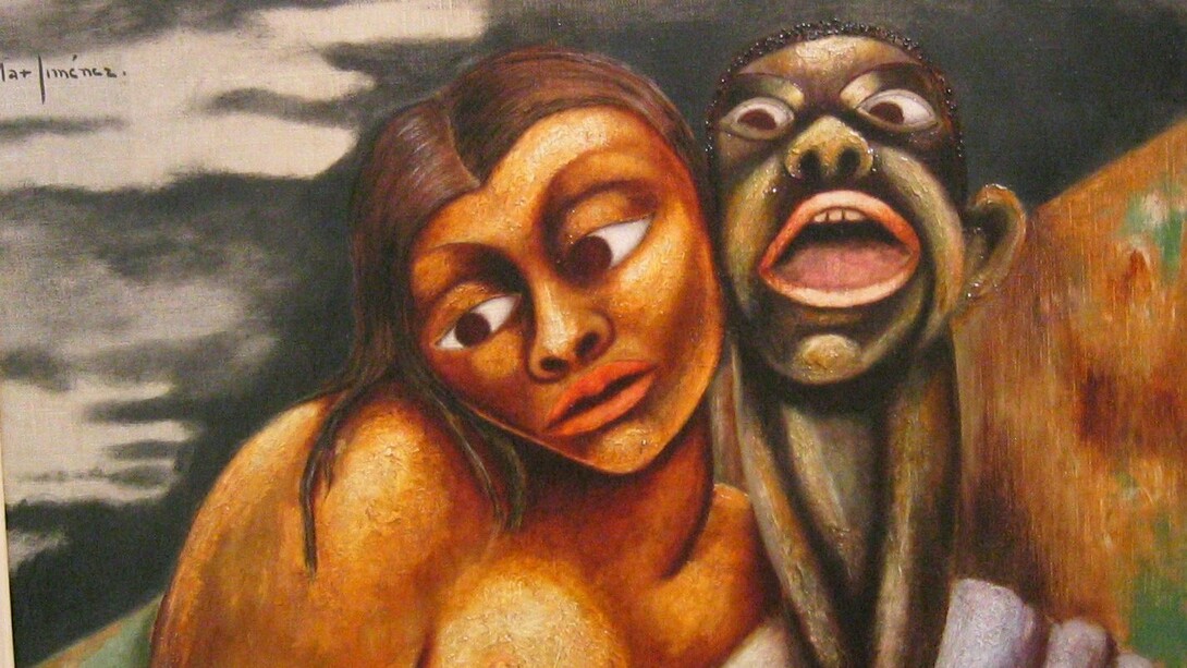 Max Jiménez, "Desesperanza", óleo sobre lienzo, 1944