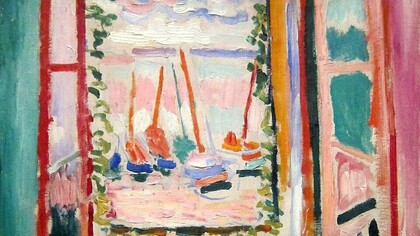 "Ventana abierta", óleo sobre lienzo, Henri Matisse, 1905