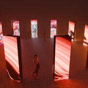 Cecilie Waagner Falkenstrøm, A black hole calling us (detail), 2025. Courtesy of ARoS