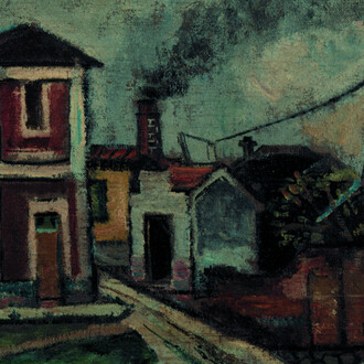 Aldo Bonadei, Landscape of Itanhaém (detail), 1943. Courtesy of São Paulo Museum of Modern Art