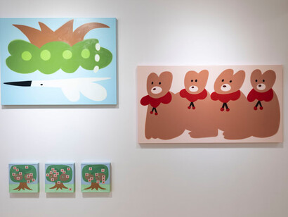 Candyce Wong Ka Ying, Merry-go-nowhere, exhibition view. Courtesy of Gallery Exit 