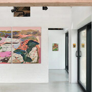 Tschiegg, Colors of love, exhibition view. Courtesy of Verduyn Gallery